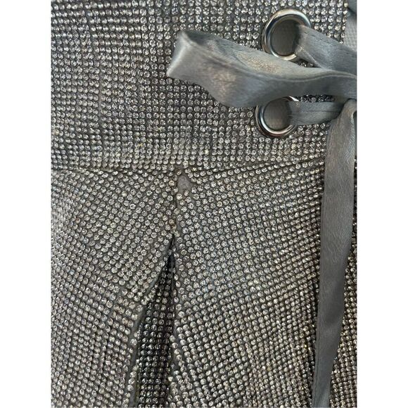 NWT Bronx and Banco Mariah Embellished Mini Cocktail Corset Dress- Diamond SZ 8L - Picture 13 of 15